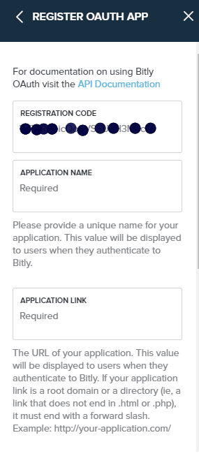 Register oAuth Application Details at Codehaveli